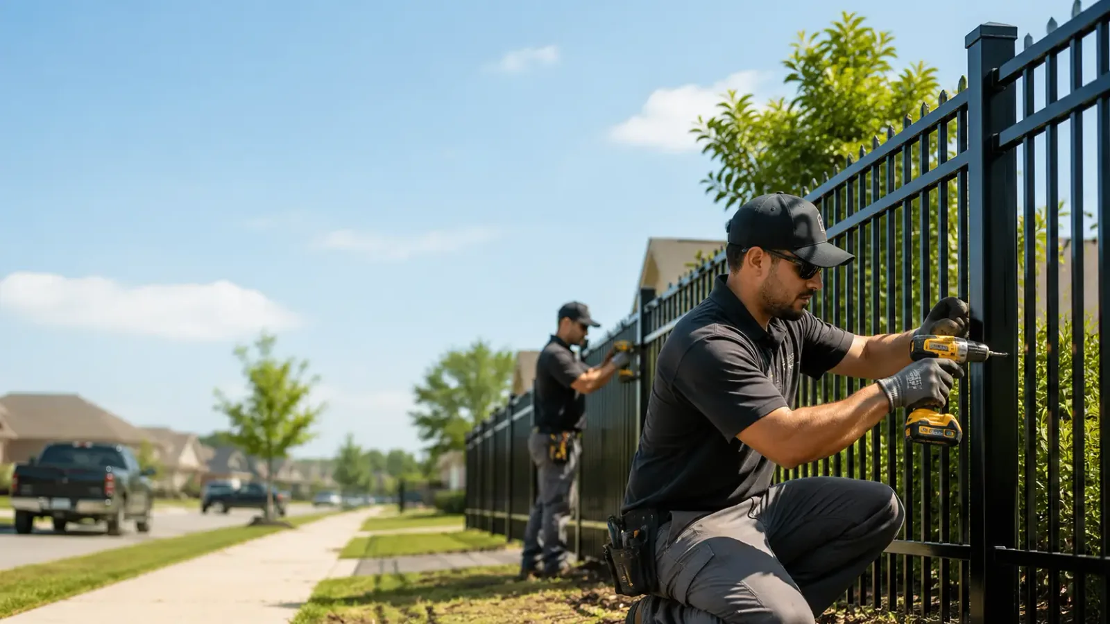 Metal Fence Installation in Hampton, IA